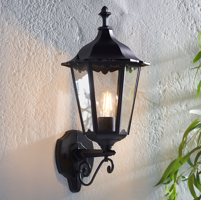 Crompton Lantern Wall Light - Exclusive Lighting Ltd